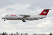 Swiss International Airlines BAe Systems BAe-146-RJ100 (HB-IYQ) at  Schwerin-Parchim, Germany