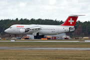Swiss International Airlines BAe Systems BAe-146-RJ100 (HB-IYQ) at  Schwerin-Parchim, Germany