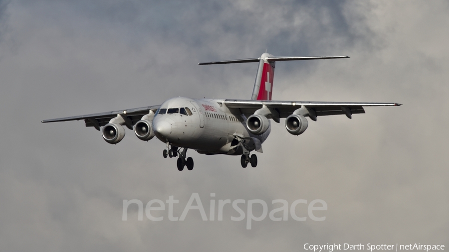 Swiss International Airlines BAe Systems BAe-146-RJ100 (HB-IYR) | Photo 224378