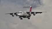 Swiss International Airlines BAe Systems BAe-146-RJ100 (HB-IYR) at  Dusseldorf - International, Germany