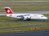Swiss International Airlines BAe Systems BAe-146-RJ100 (HB-IYR) at  Dusseldorf - International, Germany