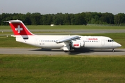 Swiss International Airlines BAe Systems BAe-146-RJ100 (HB-IYR) at  Hamburg - Fuhlsbuettel (Helmut Schmidt), Germany