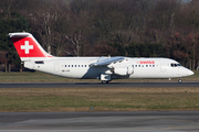 Swiss International Airlines BAe Systems BAe-146-RJ100 (HB-IYR) at  Hamburg - Fuhlsbuettel (Helmut Schmidt), Germany