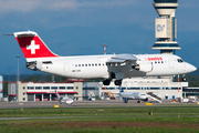 Swiss International Airlines BAe Systems BAe-146-RJ100 (HB-IYR) at  Milan - Malpensa, Italy