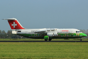 Swiss International Airlines BAe Systems BAe-146-RJ100 (HB-IYS) at  Amsterdam - Schiphol, Netherlands