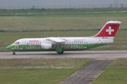 Swiss International Airlines BAe Systems BAe-146-RJ100 (HB-IYS) at  Hannover - Langenhagen, Germany