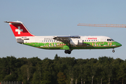 Swiss International Airlines BAe Systems BAe-146-RJ100 (HB-IYS) at  Hamburg - Fuhlsbuettel (Helmut Schmidt), Germany