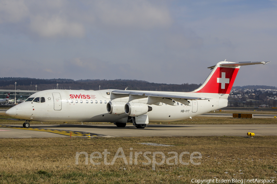 Swiss International Airlines BAe Systems BAe-146-RJ70 (HB-IYT) | Photo 111311