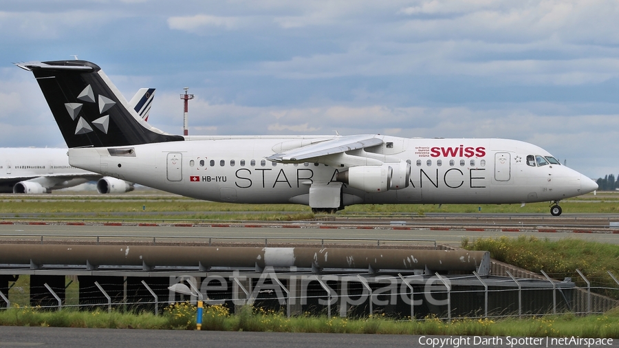 Swiss International Airlines BAe Systems BAe-146-RJ100 (HB-IYU) | Photo 221797