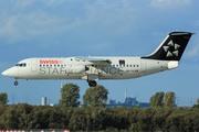 Swiss International Airlines BAe Systems BAe-146-RJ100 (HB-IYU) at  Dusseldorf - International, Germany