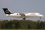 Swiss International Airlines BAe Systems BAe-146-RJ100 (HB-IYU) at  Hamburg - Fuhlsbuettel (Helmut Schmidt), Germany