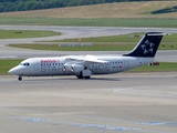 Swiss International Airlines BAe Systems BAe-146-RJ100 (HB-IYU) at  Hamburg - Fuhlsbuettel (Helmut Schmidt), Germany