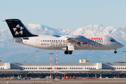Swiss International Airlines BAe Systems BAe-146-RJ100 (HB-IYU) at  Milan - Malpensa, Italy
