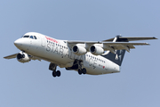 Swiss International Airlines BAe Systems BAe-146-RJ100 (HB-IYV) at  Barcelona - El Prat, Spain