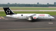 Swiss International Airlines BAe Systems BAe-146-RJ100 (HB-IYV) at  Dusseldorf - International, Germany