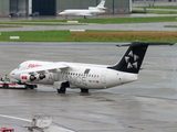 Swiss International Airlines BAe Systems BAe-146-RJ100 (HB-IYV) at  Hamburg - Fuhlsbuettel (Helmut Schmidt), Germany