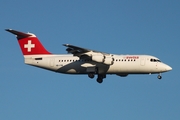Swiss International Airlines BAe Systems BAe-146-RJ100 (HB-IYW) at  Hamburg - Fuhlsbuettel (Helmut Schmidt), Germany