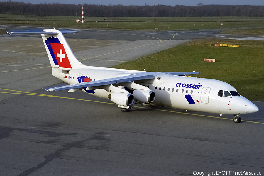 Crossair BAe Systems BAe-146-RJ100 (HB-IYX) | Photo 443005