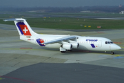 Crossair BAe Systems BAe-146-RJ100 (HB-IYY) at  Hamburg - Fuhlsbuettel (Helmut Schmidt), Germany