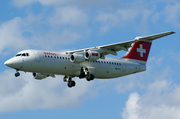 Swiss International Airlines BAe Systems BAe-146-RJ100 (HB-IYY) at  London - Heathrow, United Kingdom