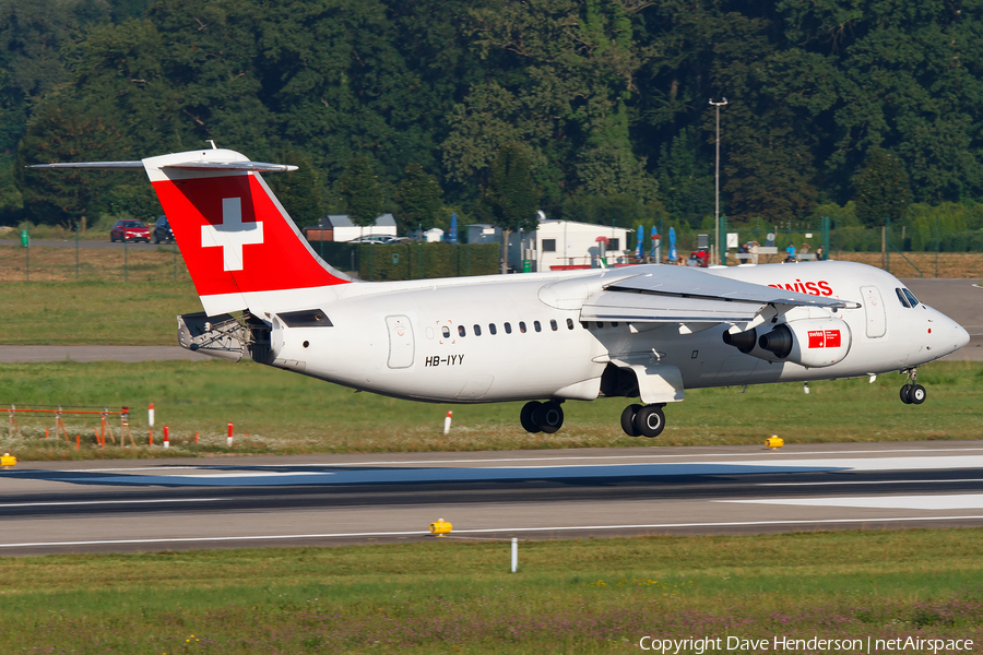 Swiss International Airlines BAe Systems BAe-146-RJ100 (HB-IYY) | Photo 40804