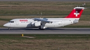 Swiss International Airlines BAe Systems BAe-146-RJ100 (HB-IYZ) at  Dusseldorf - International, Germany