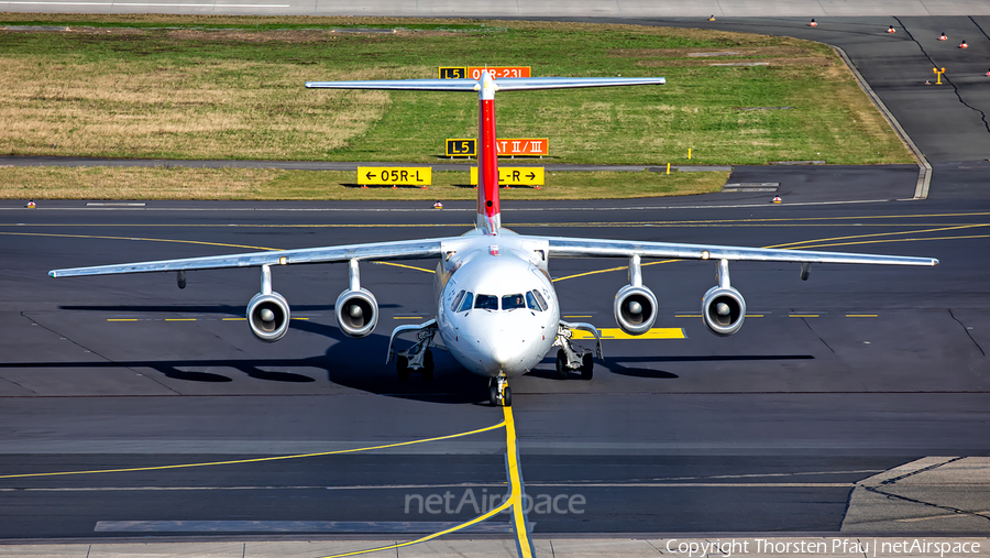 Swiss International Airlines BAe Systems BAe-146-RJ100 (HB-IYZ) | Photo 393096