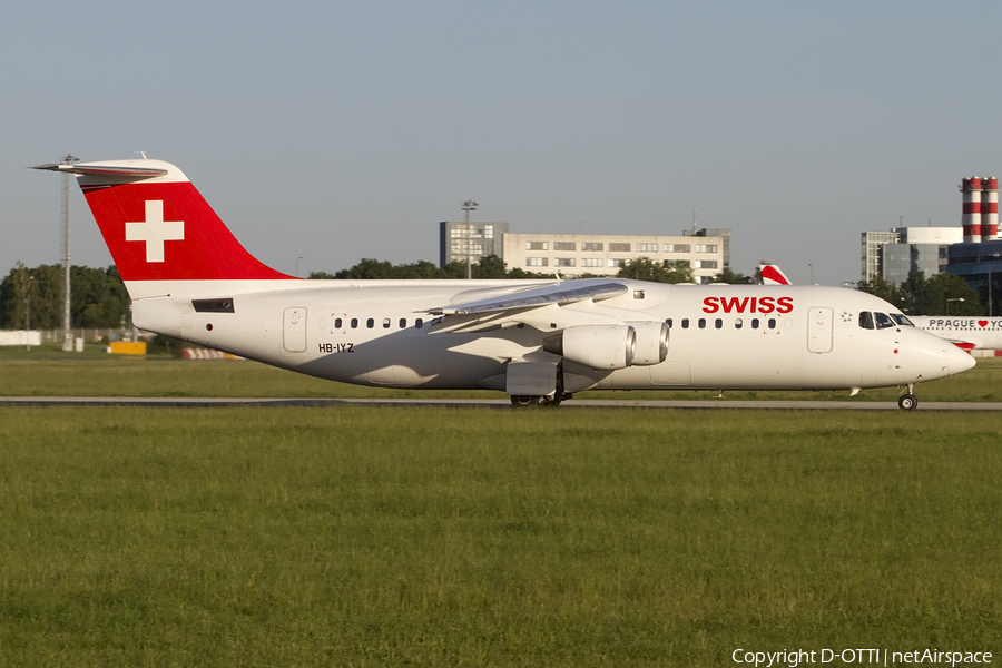 Swiss International Airlines BAe Systems BAe-146-RJ100 (HB-IYZ) | Photo 439265