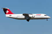 Swiss International Airlines BAe Systems BAe-146-RJ100 (HB-IYZ) at  Toulouse - Blagnac, France