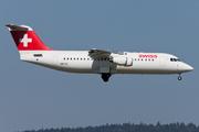 Swiss International Airlines BAe Systems BAe-146-RJ100 (HB-IYZ) at  Zurich - Kloten, Switzerland
