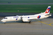 Crossair SAAB 2000 (HB-IZA) at  Dusseldorf - International, Germany