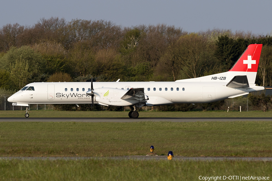 SkyWork Airlines SAAB 2000 (HB-IZB) | Photo 159306