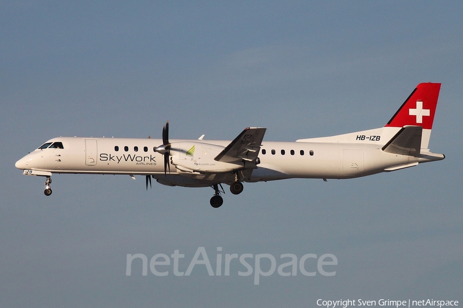 SkyWork Airlines SAAB 2000 (HB-IZB) | Photo 168833