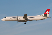 SkyWork Airlines SAAB 2000 (HB-IZB) at  Hamburg - Fuhlsbuettel (Helmut Schmidt), Germany