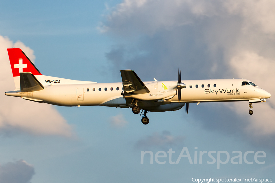 SkyWork Airlines SAAB 2000 (HB-IZB) | Photo 180246