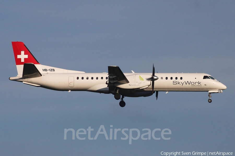 SkyWork Airlines SAAB 2000 (HB-IZB) | Photo 247760