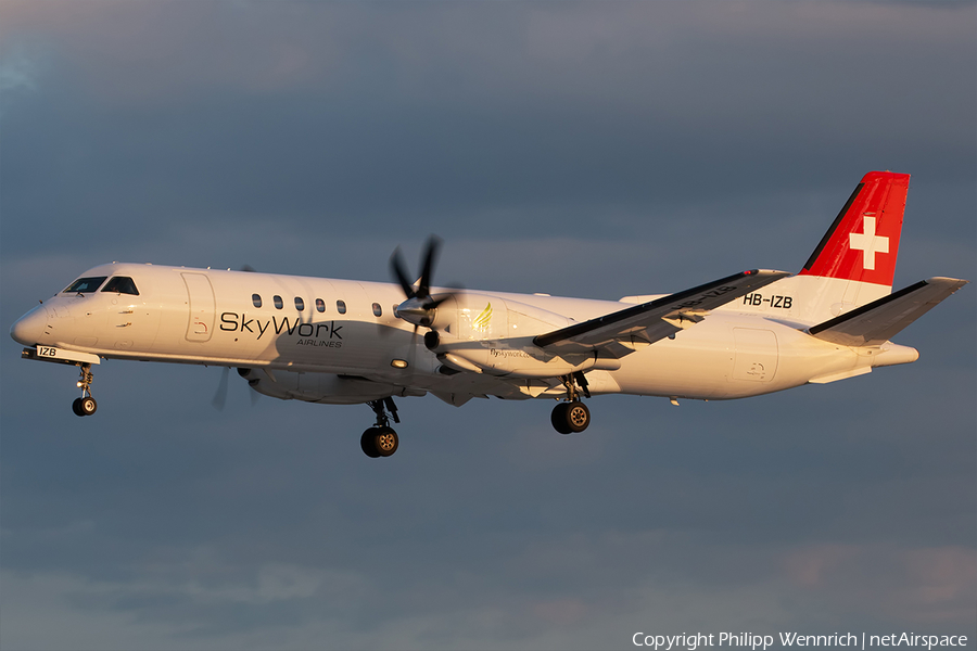 SkyWork Airlines SAAB 2000 (HB-IZB) | Photo 267338