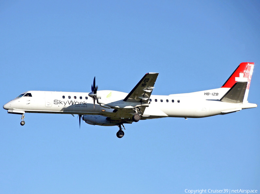 SkyWork Airlines SAAB 2000 (HB-IZB) | Photo 286738
