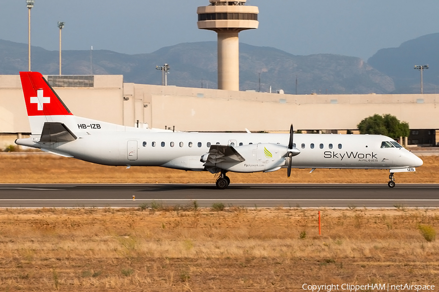 SkyWork Airlines SAAB 2000 (HB-IZB) | Photo 266782