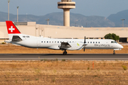 SkyWork Airlines SAAB 2000 (HB-IZB) at  Palma De Mallorca - Son San Juan, Spain