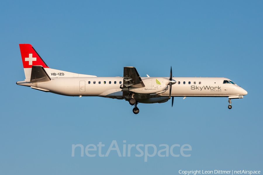 SkyWork Airlines SAAB 2000 (HB-IZD) | Photo 254066