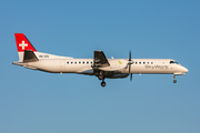 SkyWork Airlines SAAB 2000 (HB-IZD) at  Hamburg - Fuhlsbuettel (Helmut Schmidt), Germany