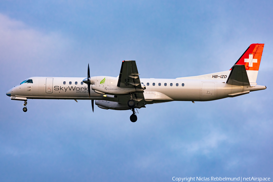 SkyWork Airlines SAAB 2000 (HB-IZD) | Photo 422284