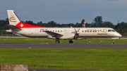 Etihad Regional SAAB 2000 (HB-IZH) at  Dusseldorf - International, Germany