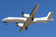 SkyWork Airlines SAAB 2000 (HB-IZI) at  London - City, United Kingdom
