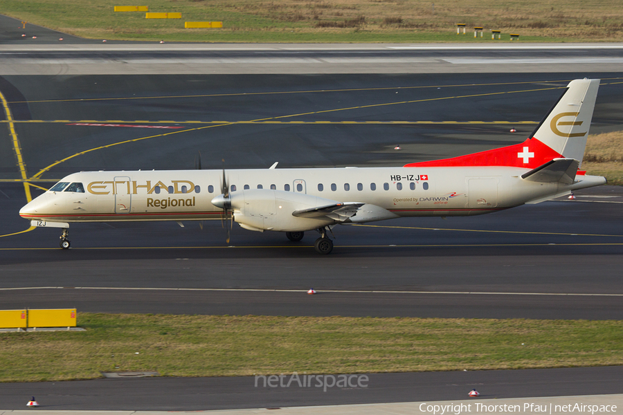 Etihad Regional SAAB 2000 (HB-IZJ) | Photo 64606