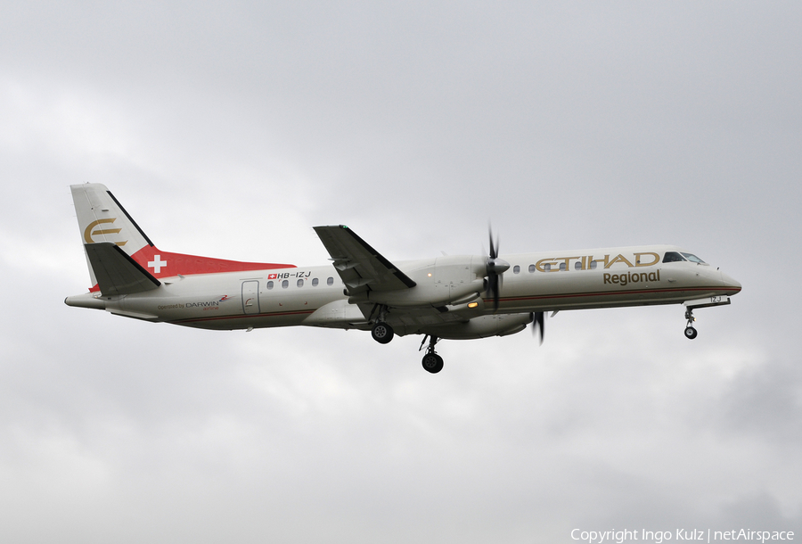 Etihad Regional SAAB 2000 (HB-IZJ) | Photo 81726