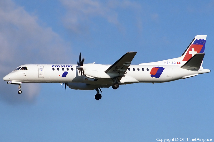 Crossair SAAB 2000 (HB-IZQ) | Photo 156495