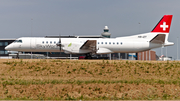 SkyWork Airlines SAAB 2000 (HB-IZT) at  Amsterdam - Schiphol, Netherlands