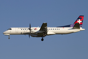 Darwin Airline SAAB 2000 (HB-IZW) at  Geneva - International, Switzerland